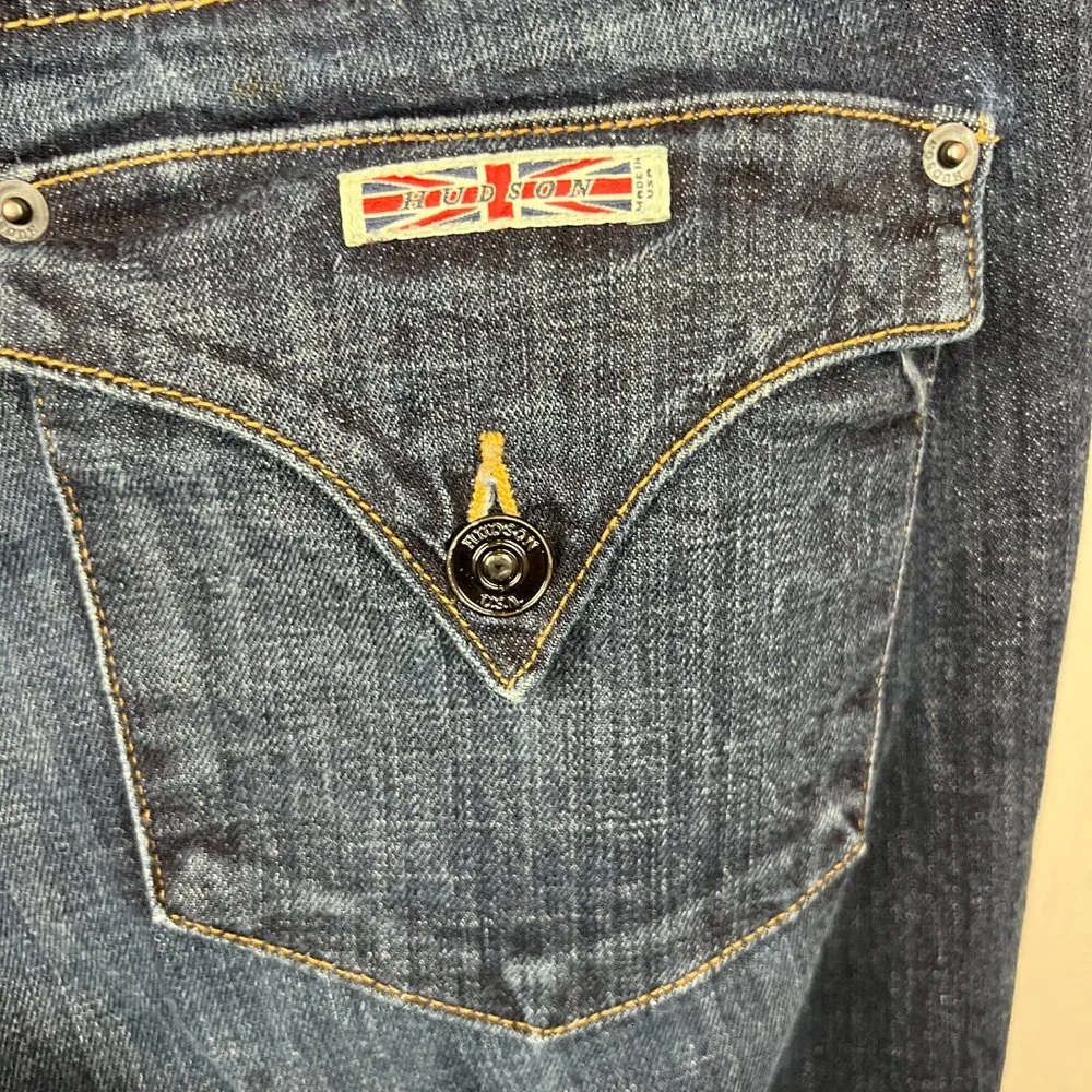 Hudson Straight Leg Dark Wash Jean‎ Size 29 Style No W429DHK